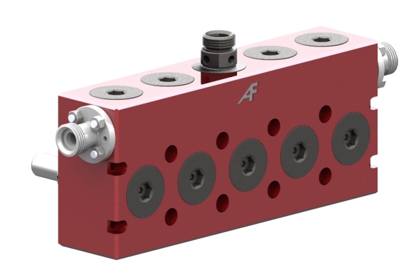 AmeriFrac AF1000 Red Industrial Manifold Block